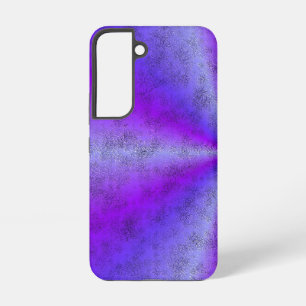 Pink Blue Rainbow in Elephant Skin Leather Optik Samsung Galaxy S22 Case