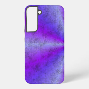 Pink Blue Rainbow in Elephant Skin Leather Optik Samsung Galaxy S22+ Case