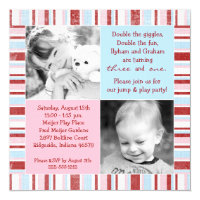 double birthday party invitations