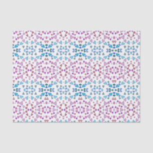 Pink Blue Tiny Hearts Tissue Paper