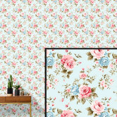 pink shabby chic wallpaper