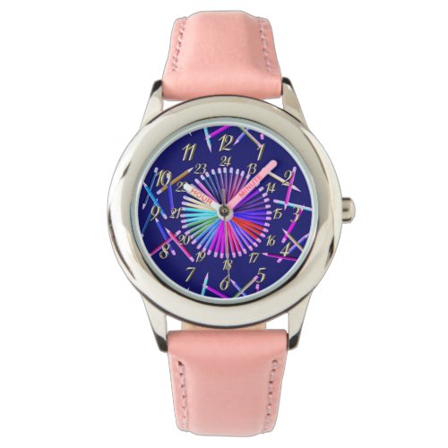 Pink Blue  Watch