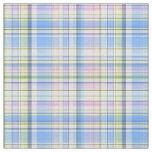 Pink Blue Yellow Wht Preppy Madras Style Plaid Sz6 Fabric