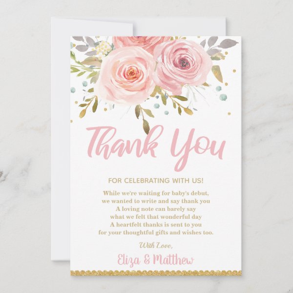Personalized Baby Shower Thank Yous Gifts on Zazzle