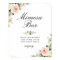 Pink blush floral bridal shower mImosa bar sign