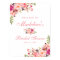 Pink Blush Floral Bridal Shower Welcome