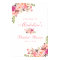 Pink Blush Floral Bridal Shower Welcome