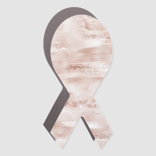 Pink Blush Glitzy Glitter Sparkle Car Magnet
