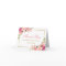 Pink Blush Gold Floral Bridal Shower Thanks Note P