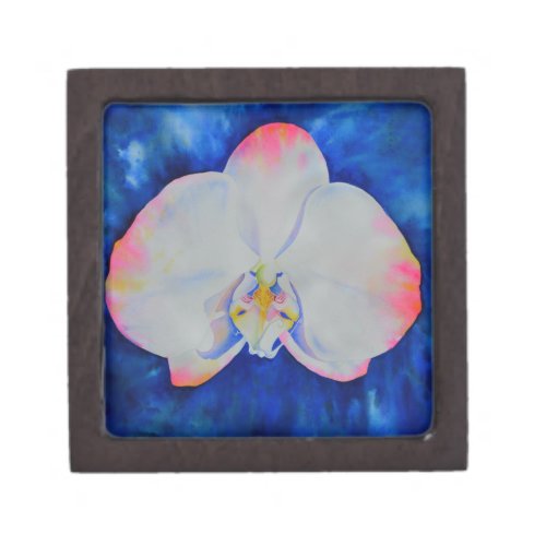 Pink Blush Orchid Keepsake Box