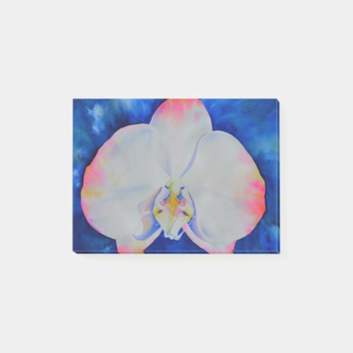 Pink blush orchid post_it notes