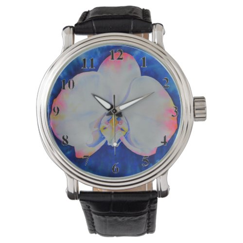 Pink Blush Orchid Watch