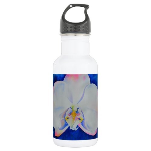 Pink Blush Orchid Water Bottle