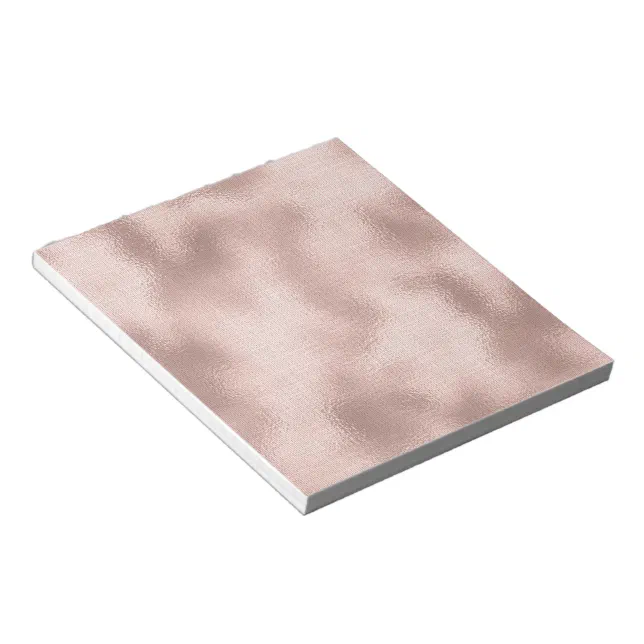 Angled Notepad Pink Blush Rose Notepad | Zazzle