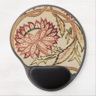 Pink Bohemian Flowers Gel Mouse Pad