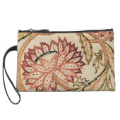 Pink Bohemian Flowers Wristlet (Back)