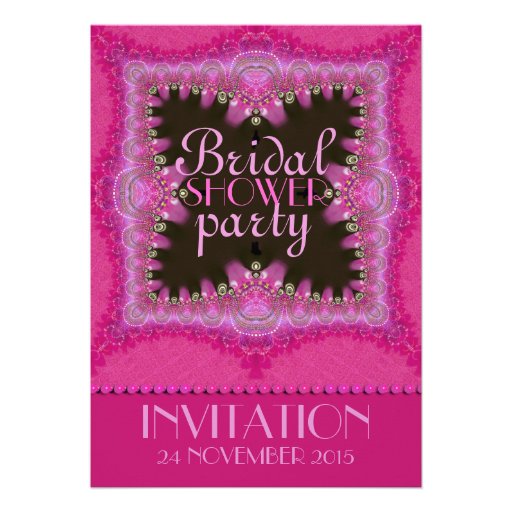 Princess Bridal Shower Invitations 1