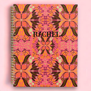 Pink Boho Custom Journal Planner