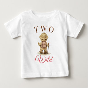 Pink Boho Explorer Birthday Design T-Shirt