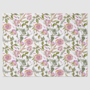 Pink Boho Rose Decoupage Tissue Paper