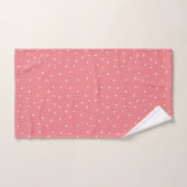 Pink Boho Vintage Floral Monogram Bath Towel Set | Zazzle