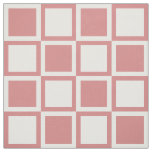 Pink Bold Mod Squares ~ large scale Fabric