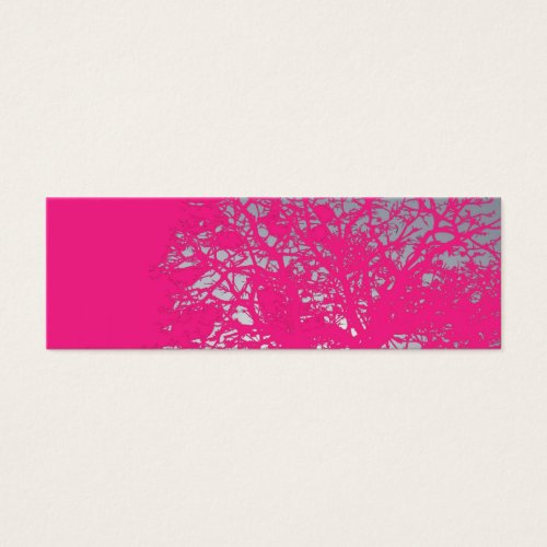Pink Bookmark Business Cards