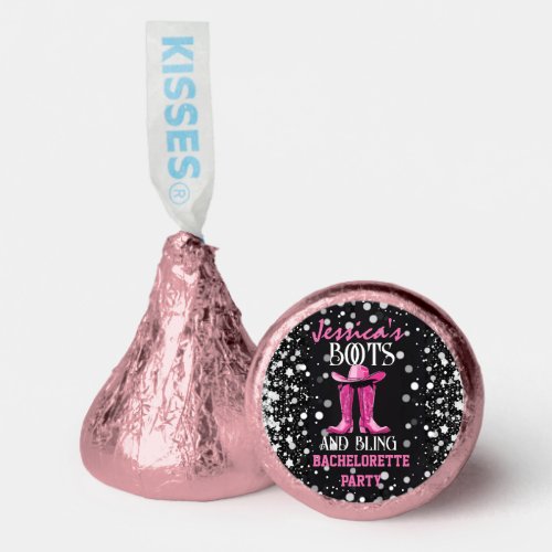 Pink Boots and Bling Bachelorette Party Hershey®'s Kisses®
