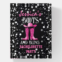Pink Boots and Bling Bachelorette Party