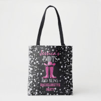 Pink Boots and Bling Bachelorette Party