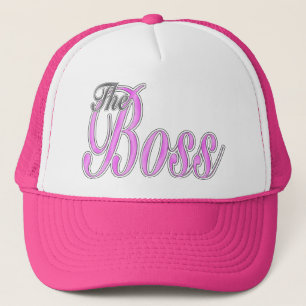Pink Boss Lady Hat