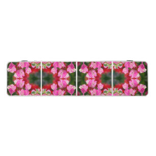 Pink Bougainvillea flower in blossom Beer Pong Table