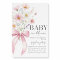 Pink Bow Baby in Bloom Girl Baby Shower