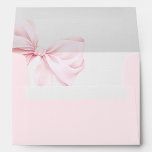 Pink Bow Baby Shower Envelope<br><div class="desc">Pink Bow Baby Shower Invite Envelope</div>