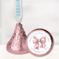 Pink Bow Baby Shower