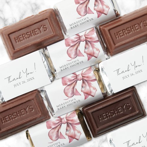 Pink Bow Baby Shower