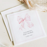 Pink Bow Baby Shower