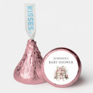 Pink Bow Books Baby Shower Hershey®'s Kisses®