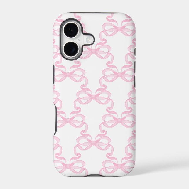 Pink Bow Case-Mate iPhone Case (Back)