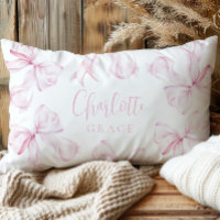 Pink Bow Coquette Girl