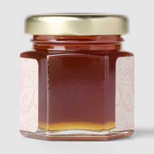 Pink Bow Coquette Silly Goose 1st Birthday Honey Jar Favors
