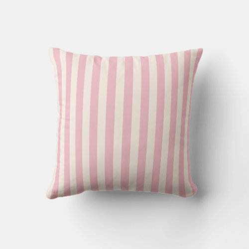 Pink Bow Cushion. Throw Pillow