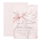 Pink Bow Elegant Bridal Shower