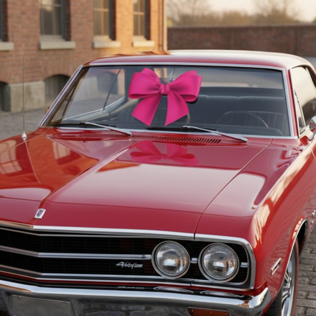 Pink Bow Extra Large Window Cling (Pink Bow Extra Large Window Cling)