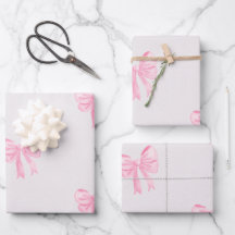 Pink Bow Girl Baby Shower