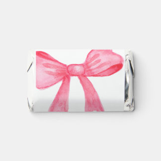 Pink Bow Hershey's Miniatures