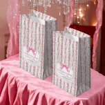 Pink Bow Love Shack Baby Shower Small Gift Bag<br><div class="desc">Pink Bow Love Shack Baby Shower Small Gift Bag</div>