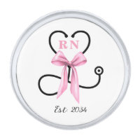 Pink Bow Registered Nurse Graduation