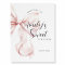 Pink Bow Sweet Sixteen Birthday Welcome