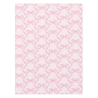 Pink Bow Table Cloth